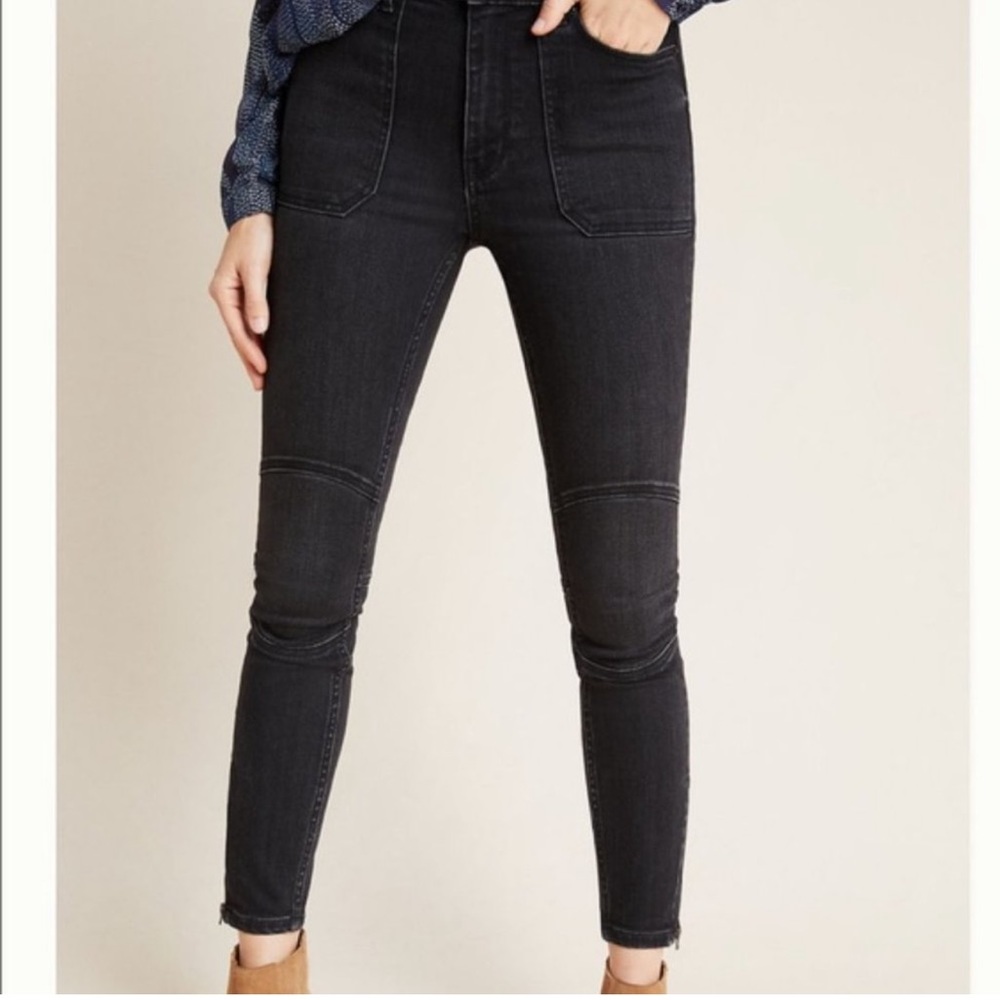 🌹 Black Anthropologie pilcro and the letterpress jegging size 29